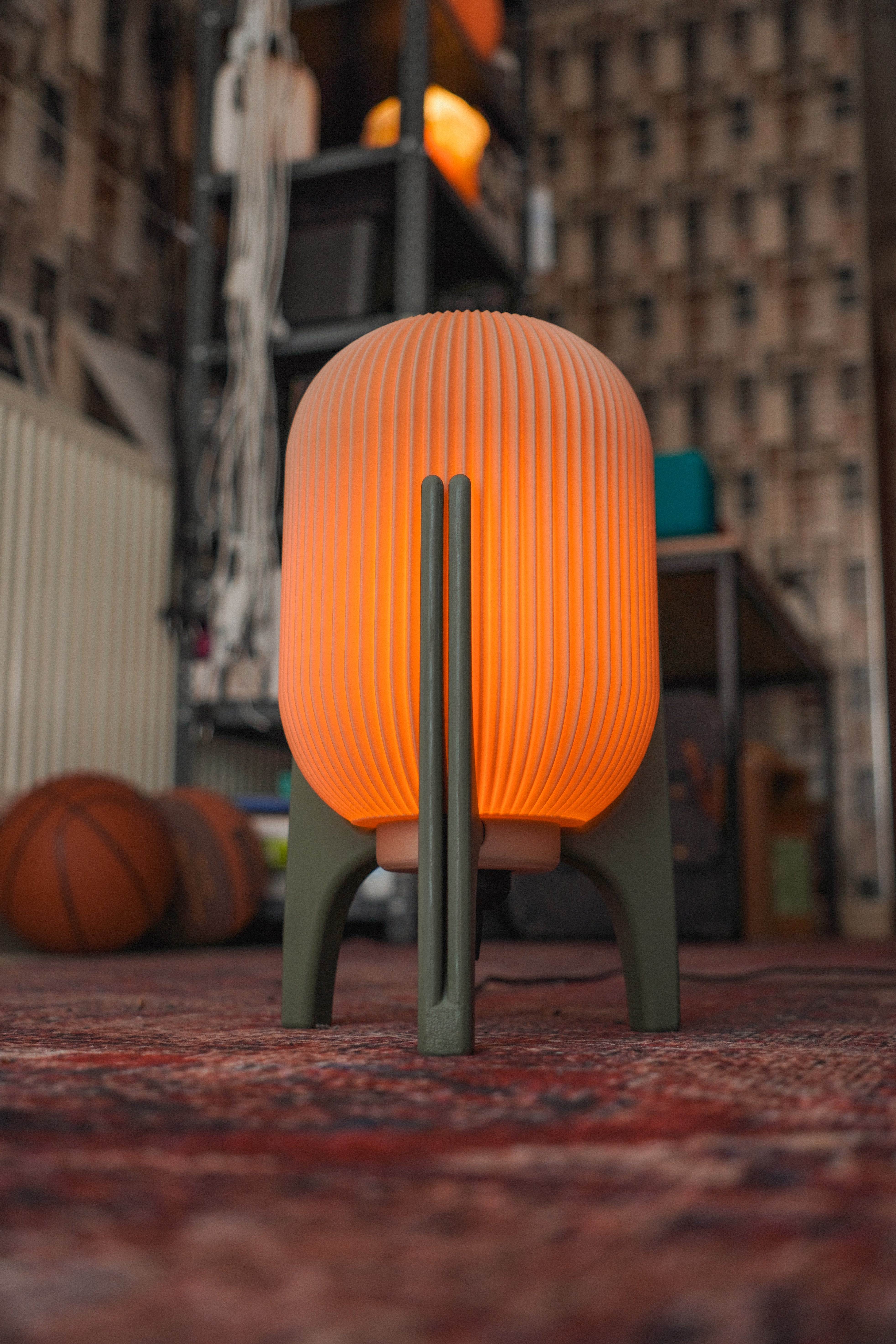 Sora The Rocket Lamp - Bone White