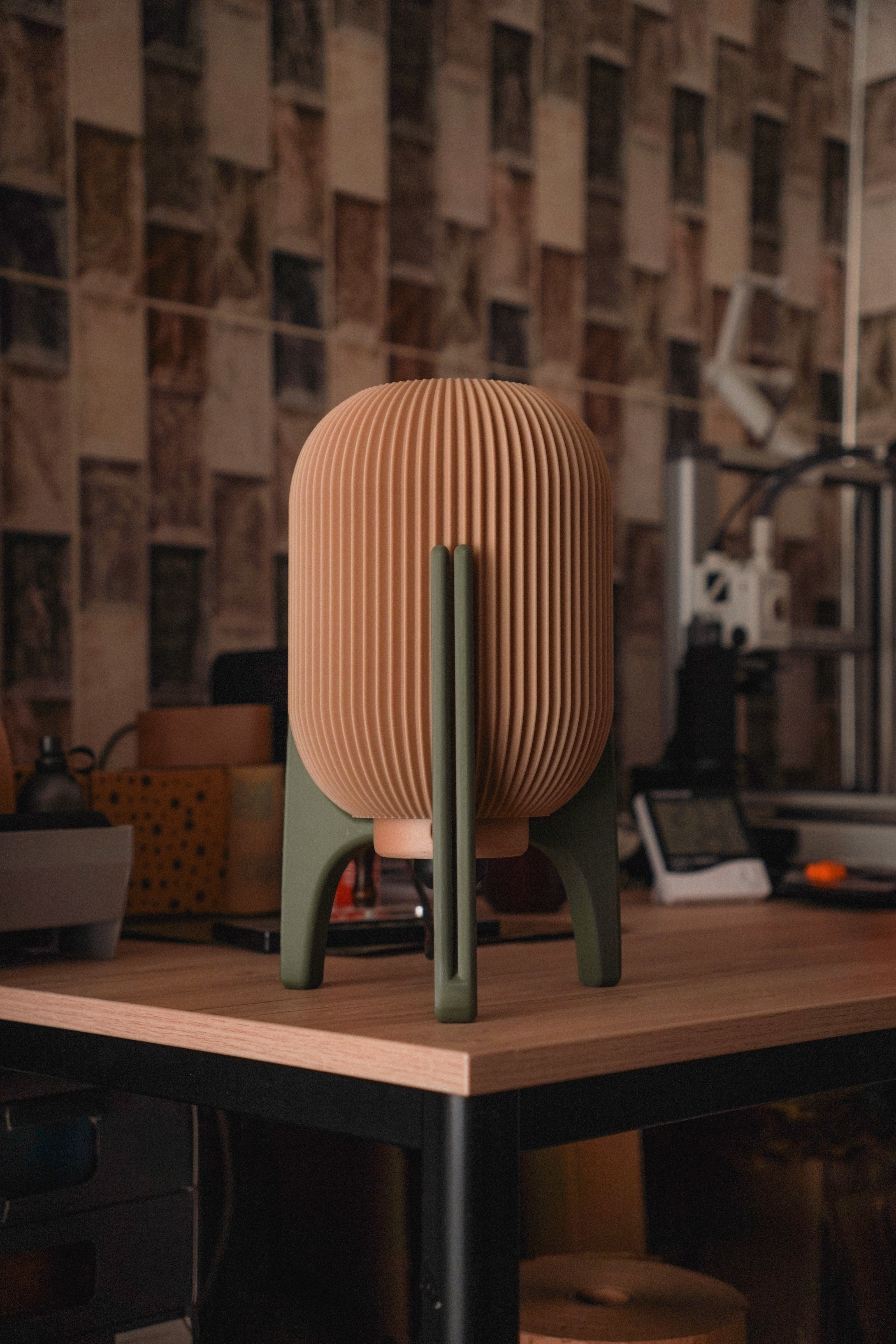 Sora The Rocket Lamp - Bone White