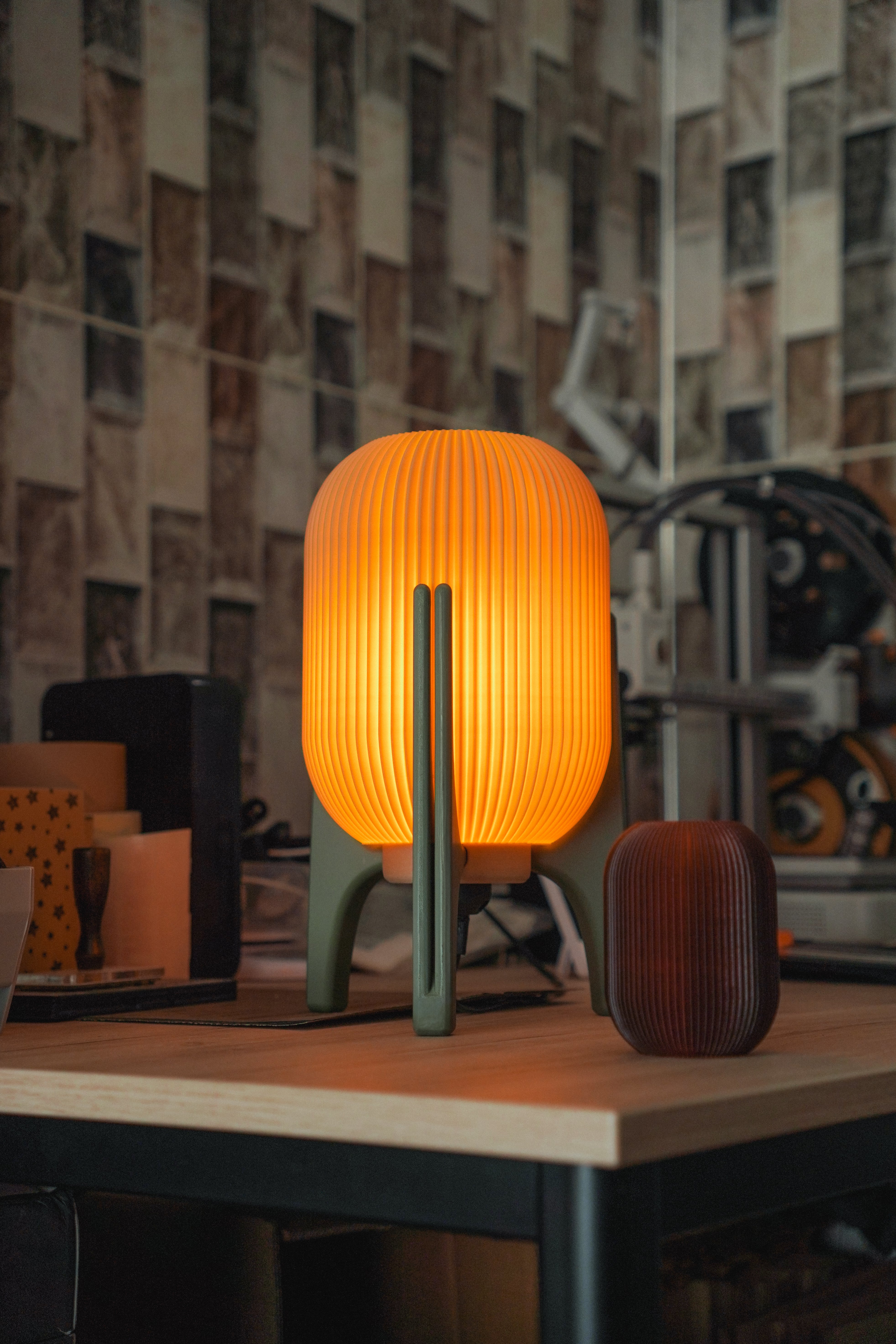 Sora The Rocket Lamp - Bone White